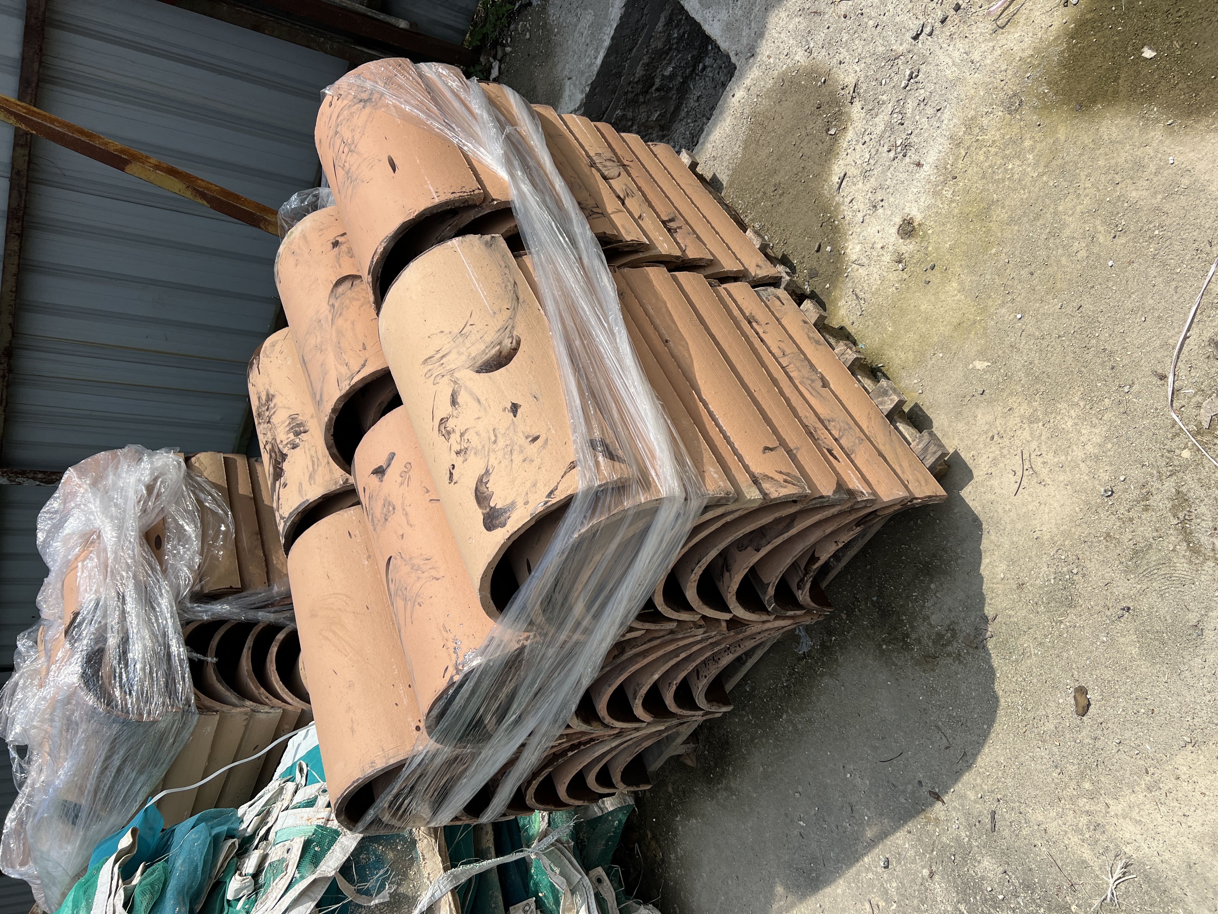Half Round Glaze Pipe